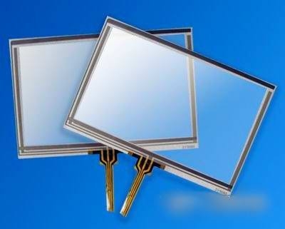 Custom 19" 20" 22" 4 Wire Resistive Touch Screen Panel For Light Industrial