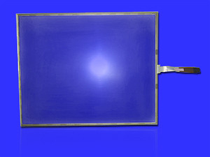USB-Interface het Comité van de 15 duim Weerstand biedend Aanraking Glas met Controlemechanisme en 0.188mm ITO Film