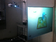 Lcd Dispay Grote Multitouch screenmuur Semi de Doorzichtigheids Grijze Folie van 80 Duim Nano Huisdier