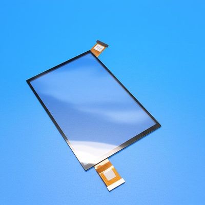 5V ingangsspanning aangepast capacitief touchscreen met 4,0 mm afdekglas en ≥83% transparantie