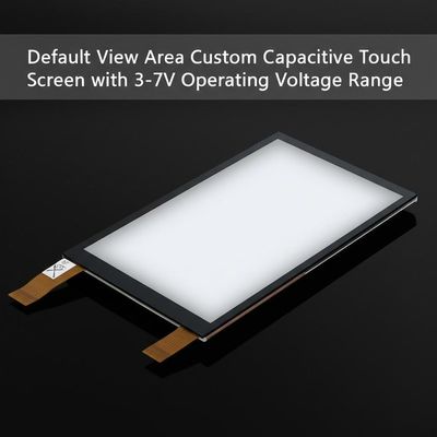 Standaard zichtgebied Persoonlijk capacitieve touchscreen met 3-7V werkspanningsbereik