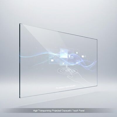 Hoge Transparantie Geprojecteerd Capacitief Touchscreen met Geen Druk Touch Activeringskracht en Anti-reflecterende Anti-vingerafdruk Oppervlak voor Digitale Signage